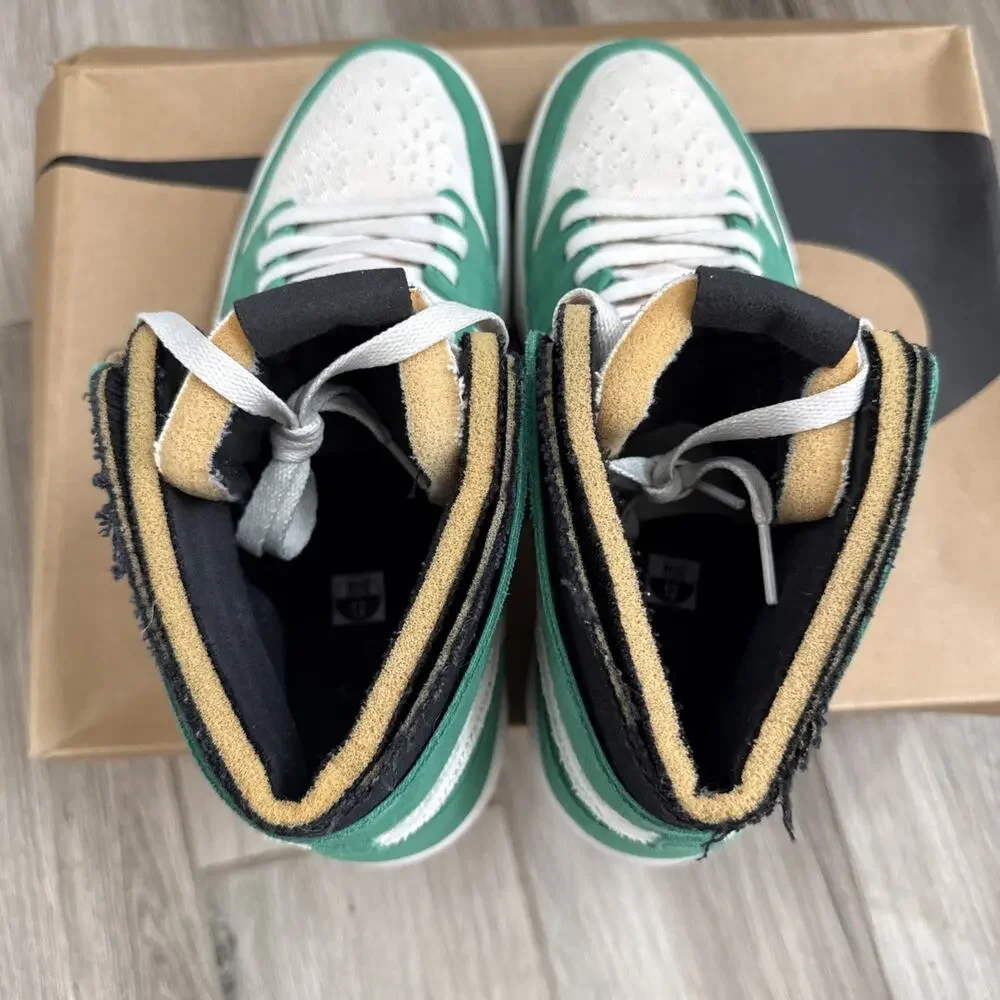 Size 12 - Jordan 1 Zoom Air CMFT CT0978-300 Stadium Green Deconstructed Sail